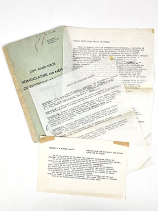 Joint Armed Forces Nomenclature and Method of Recording Psychiatric Conditions (SR 40-1025-2; NAVMED P-1303; AFR 160-13A)