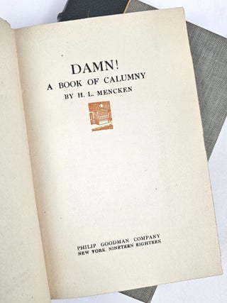 Damn!: A Book of Calumny (Signed)