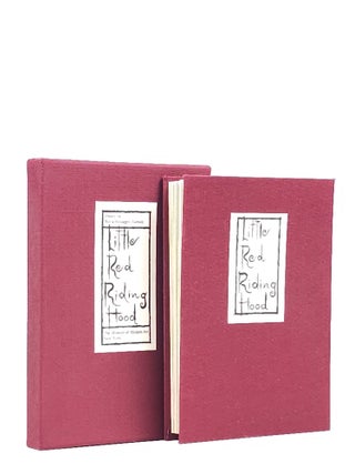 Item #1876 Little Red Riding Hood. Warja Honegger-Lavater