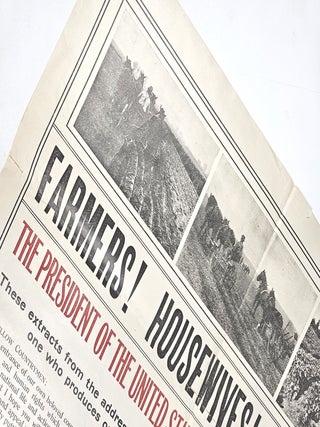 Farmers! Housewives! Children! The President of the United States Appeals to You Personally...