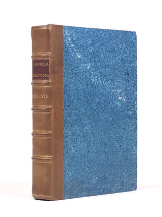 Item #1956 Philosophical Transactions, Giving Some Account of the Present Undertakings, Studies,...