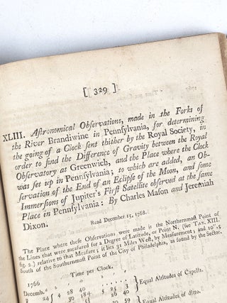 Philosophical Transactions, Giving Some Account of the Present Undertakings, Studies, and Labours, of the Ingenious, in Many Considerable Parts of the World. Vol. LVIII. For the Year 1768