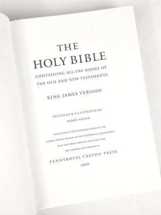 The Holy Bible, Containing All the Books of the Old and New Testaments: King James Version (Signed by Moser)