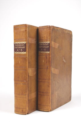 A Dictionary of the English Language: In Which the Words are deduced from their Originals, Explained in their Different Meanings, and Authorized by the Names of the Writers in whose Works they are found. Abstracted from the Folio Edition by the Author
