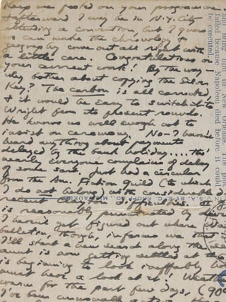 Autograph Postcard to E. Hoffmann Price with Mentions of Clark Ashton Smith, Robert E. Howard, and Weird Tales Magazine
