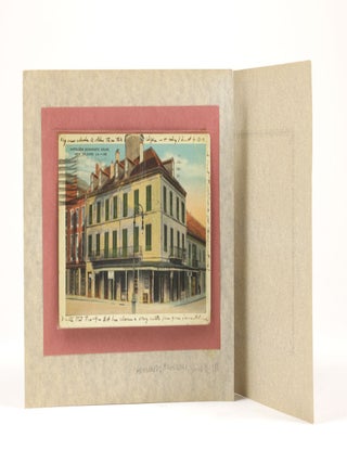 Autograph Postcard to E. Hoffmann Price with Mentions of Clark Ashton Smith, Robert E. Howard, and Weird Tales Magazine
