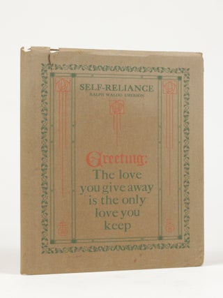 The Essay on Self-Reliance