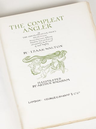 Item #1997 The Compleat Angler, or The Contemplative Man's Recreation, Being a Discourse of...