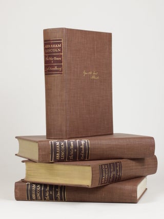 Item #1998 Abraham Lincoln: The War Years (In 4 volumes). Carl Sandburg