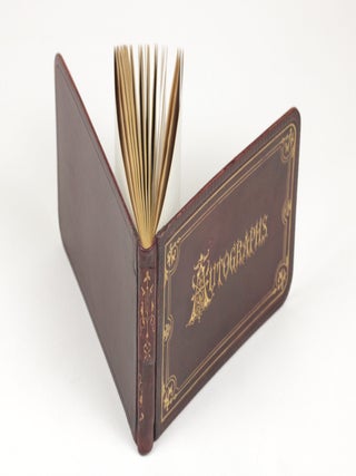 Autograph Album Signed by Several Notable Late 19th Century Guests at Philadelphia's Continental Hotel