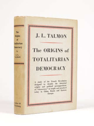 Item #2029 The Origins of Totalitarian Democracy. Talmon, acob, eib