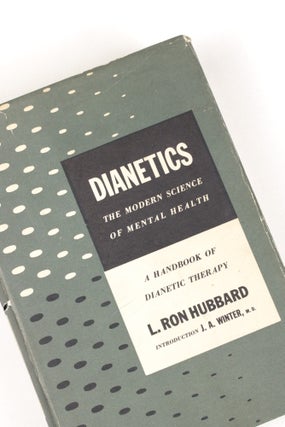Item #2032 Dianetics: A Handbook of Dianetic Therapy. . Ron Hubbard, afayette