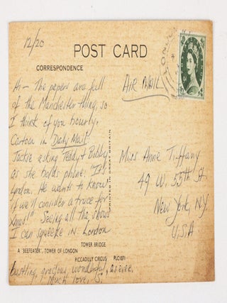 The Death of a President: November 20--November 25, 1963 (inscribed and signed, with correspondence laid in)