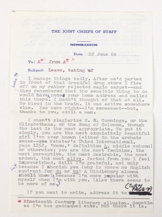 The Death of a President: November 20--November 25, 1963 (inscribed and signed, with correspondence laid in)