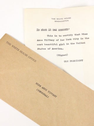 The Death of a President: November 20--November 25, 1963 (inscribed and signed, with correspondence laid in)