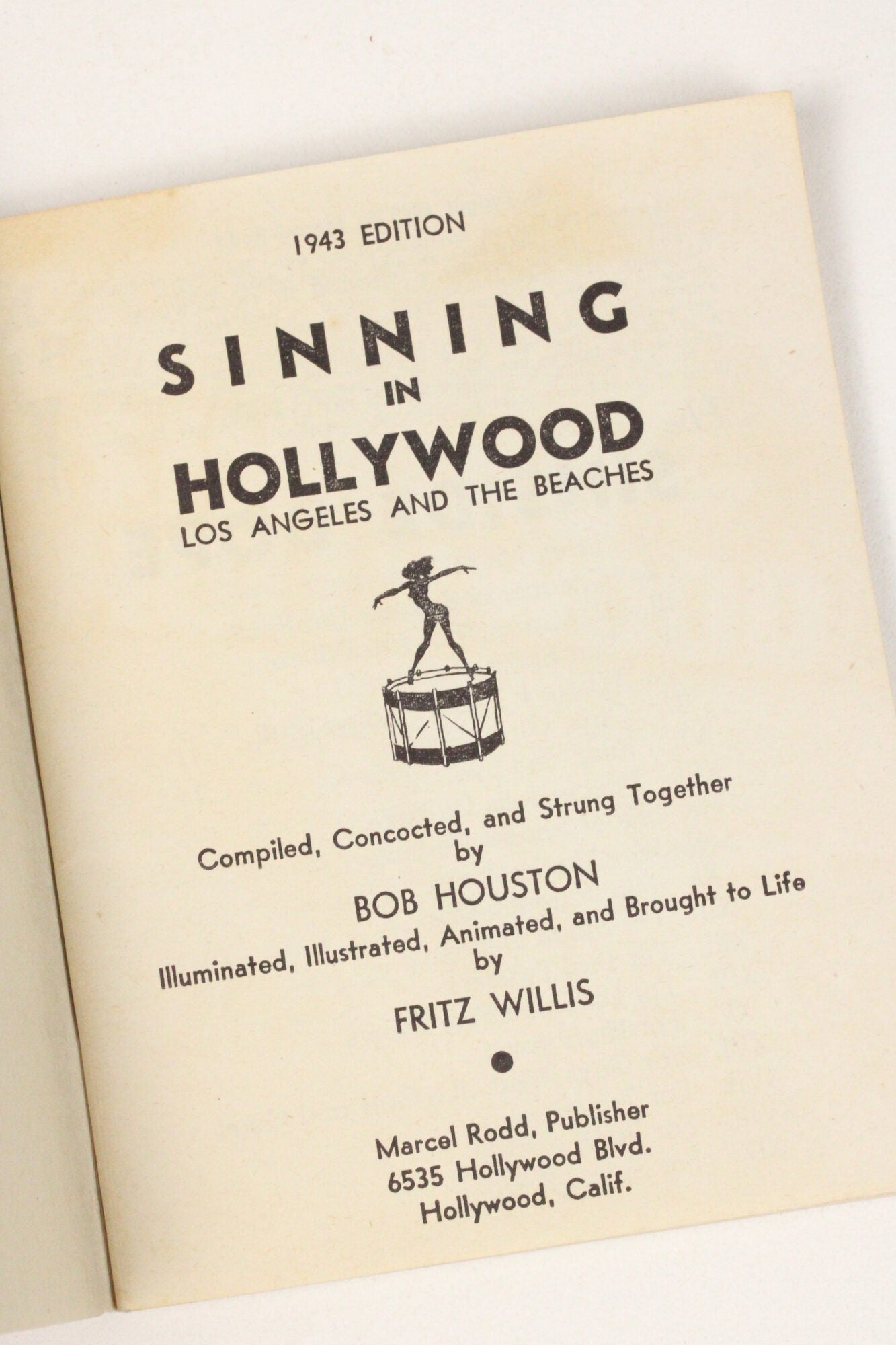 Sinning in Hollywood, Los Angeles, and the Beaches | Bob Houston, Fritz ...