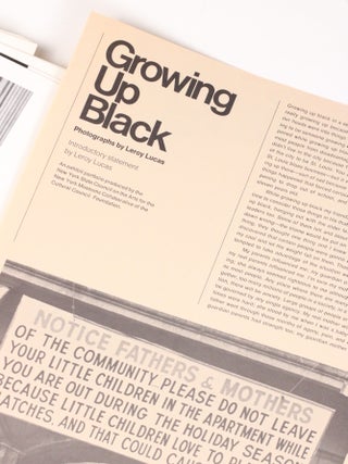 Growing Up Black: Photographs by LeRoy Lucas
