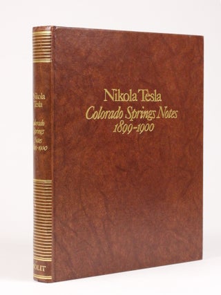 Item #2120 Colorado Springs Notes: 1899-1900. Nikola Tesla