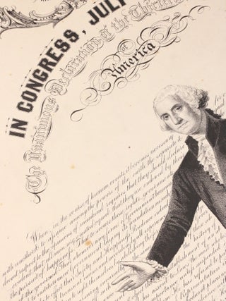 Item #2149 Declaration of Independence. In Congress, July 4th. 1776. The Unanimous Declaration of...