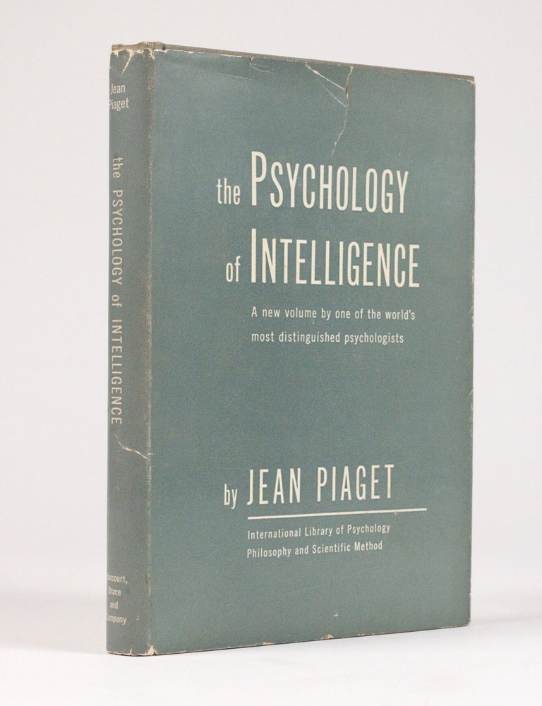 Item #2156 The Psychology of Intelligence. Jean Piaget.
