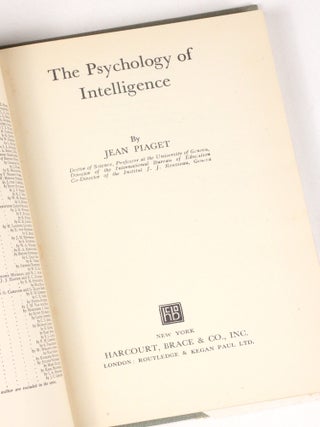 The Psychology of Intelligence