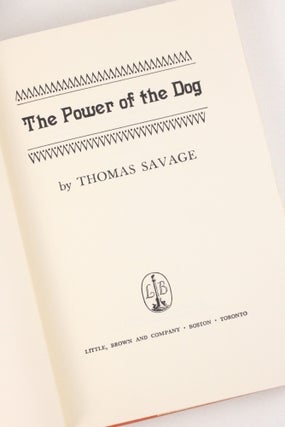 The Power of the Dog (Annie Proulx's copy)