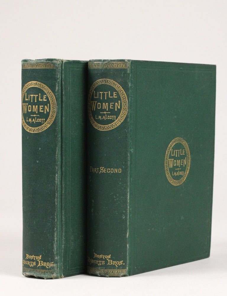 Item #2198 Little Women or, Meg, Jo, Beth and Amy (with Part Second)--complete in two volumes. Louisa Alcott, ay.