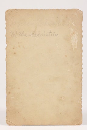 African American Conjoined Twins, Cabinet Card Photograph (Signed by both)