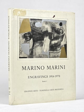 Item #2896.31 Marino Marini Etchings 1914-1970. Guido Guastalla, Luigi Toninelli, compilers