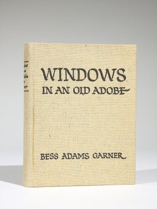 Item #561 Windows in an Old Adobe (Signed). Bess Adams Garner