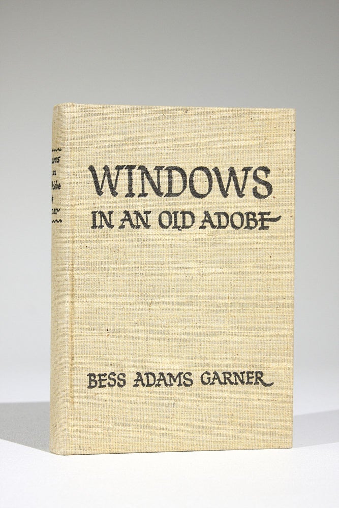 Item #561 Windows in an Old Adobe (Signed). Bess Adams Garner, 1887-?