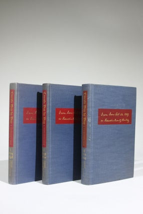 Item #566 Lincoln Day by Day: A Chronology, 1809-1865 (complete in 3 volumes). Lincoln, Earl...