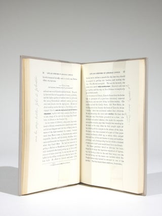 Life of Abraham Lincoln, by W. D. Howells: This campaign biography corrected by the hand of Abraham Lincoln in the summer of 1860 is reproduced here with careful attention to the appearance of the original volume
