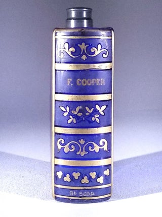 French Glass Book Decanter