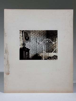 Bed and Stove, Truro, Massachusetts. Interior, Cape Cod, 1931 (Signed photograph)