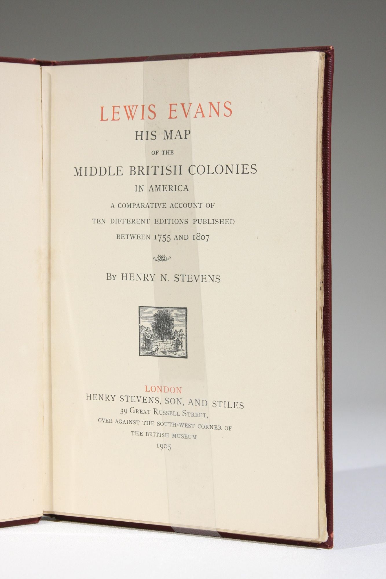 Books - Lewis Evans