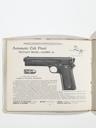 Colt's Revolvers, Automatic Pistols, Automatic Machine Guns, Gatling Guns