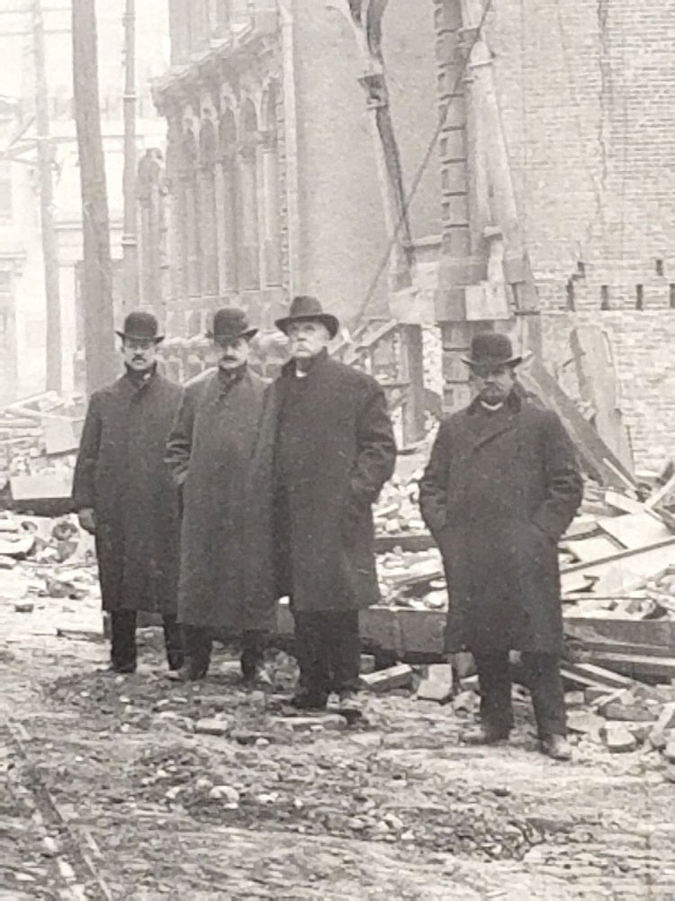 Item #638 Ruins of Baltimore Fire, Feb. 11th, 1904. Baltimore Fire.