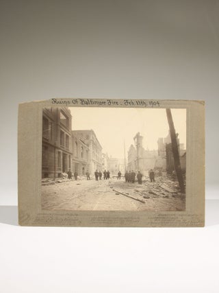 Ruins of Baltimore Fire, Feb. 11th, 1904