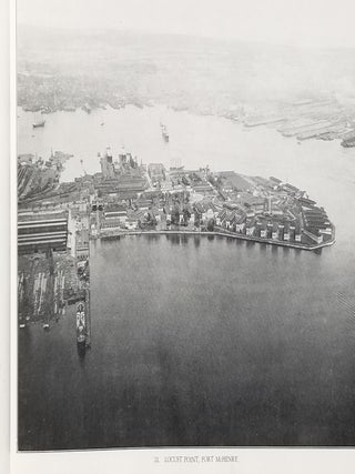 Item #639 Aeroplane Views of Baltimore Harbor and Approaches. Baltimore, United States Navy,...