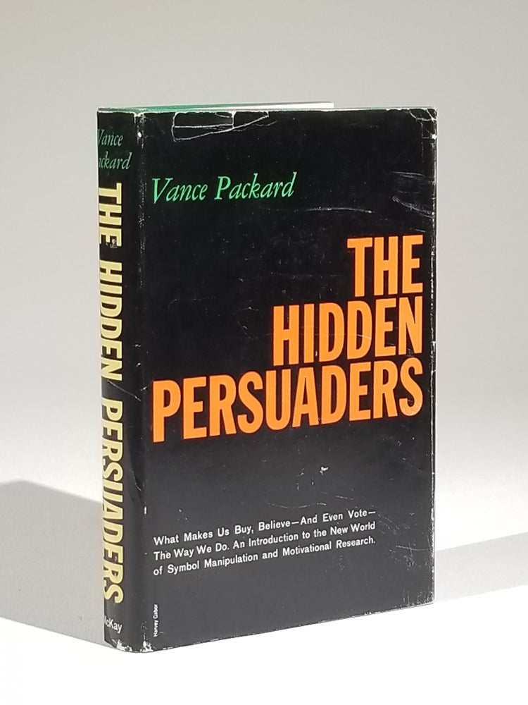 Item #646 The Hidden Persuaders. Vance Packard.