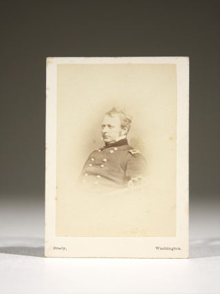 Item #664 CDV Photographic Portrait, Signed. Joseph Hooker