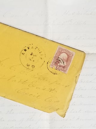 Archive of Letters Between a Maryland Wife and Her Surgeon Husband with the 6th Maryland Volunteer Regiment at Camp Parole, Annapolis