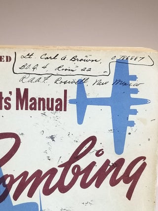 Students' Manual: Bombing -- RESTRICTED