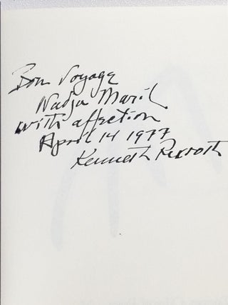 The Silver Swan: Poems Written in Kyoto 1974-75 (Signed)