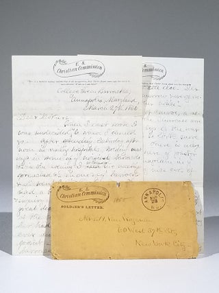 Item #678 "Annapolis is, of course, a secesh town..." Autograph Letter Signed, from U.S....