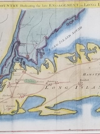 Sketch of the Country Illustrating the Late Engagement in Long Island