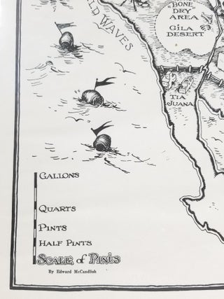 Bootlegger's Map of the United States "Honi soit qui mal y pints!"