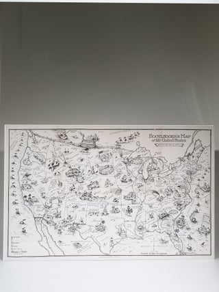 Bootlegger's Map of the United States "Honi soit qui mal y pints!"