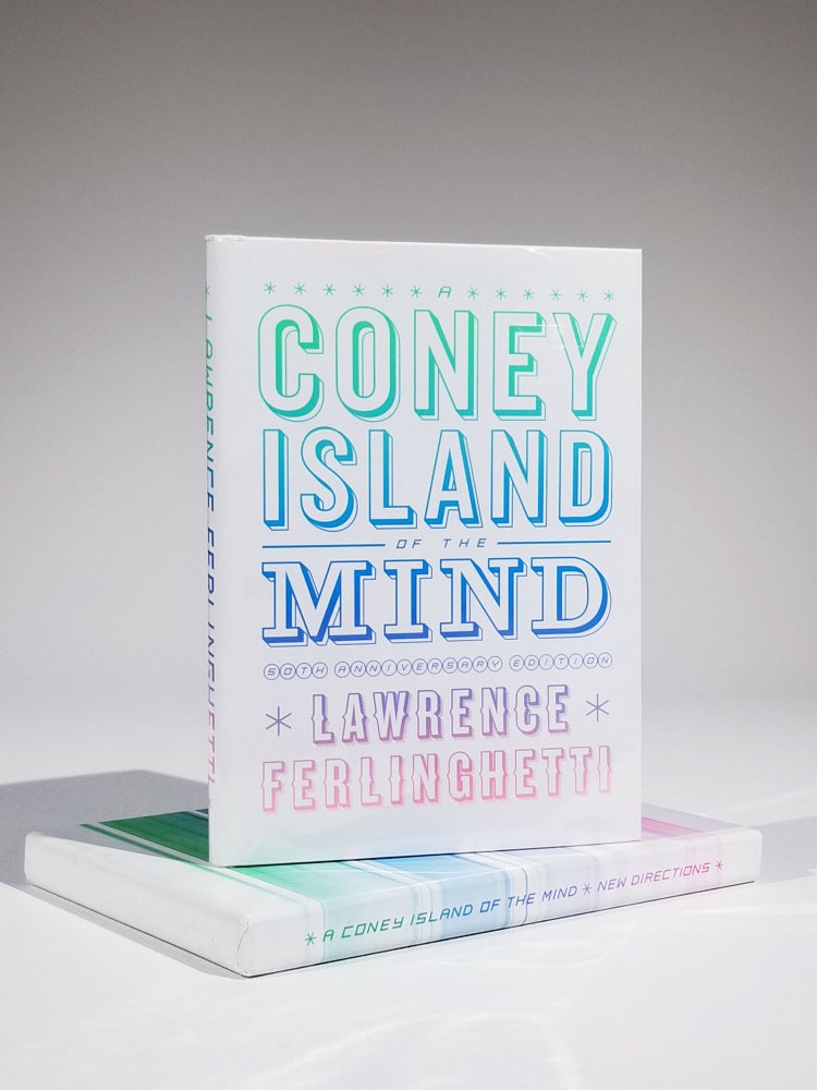 Item #715 A Coney Island of the Mind (Signed). Lawrence Ferlinghetti.
